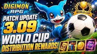 Digimon RPG Patch Update 3.09: World Cup Distribution Event!