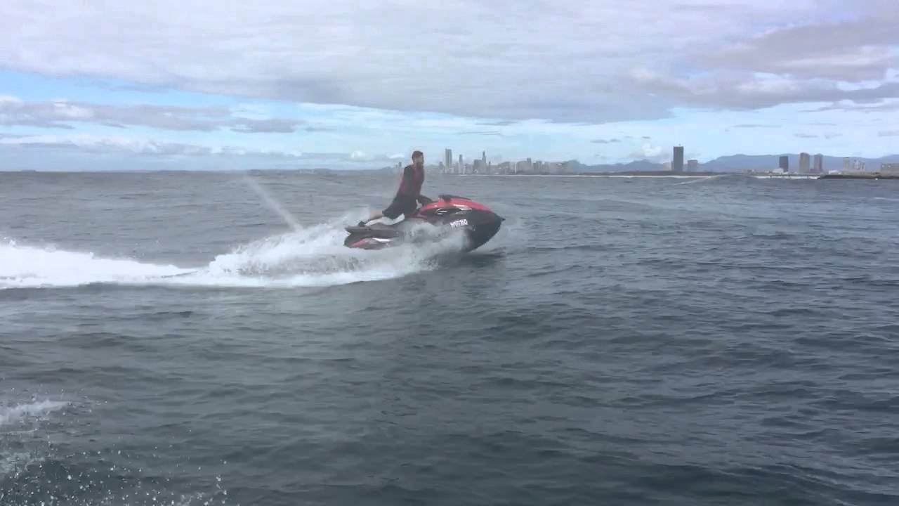 surfing jet skis southport wild water hogs YouTube