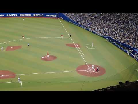 7月8日　中日対広島　高橋周平