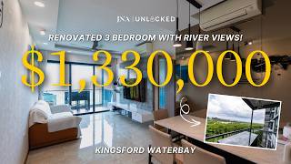 Kingsford Waterbay | Lowest Priced 3BR in D19? Corner Unit, Greenery River View! Kingsford Waterbay | Lowest Priced 3BR in D19? Corner Unit, Greenery River View!