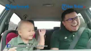 Kocak Percakapan Ayah dan Bayi Bak Orang Dewasa, Tertawa Bersama Seolah Saling Mengerti