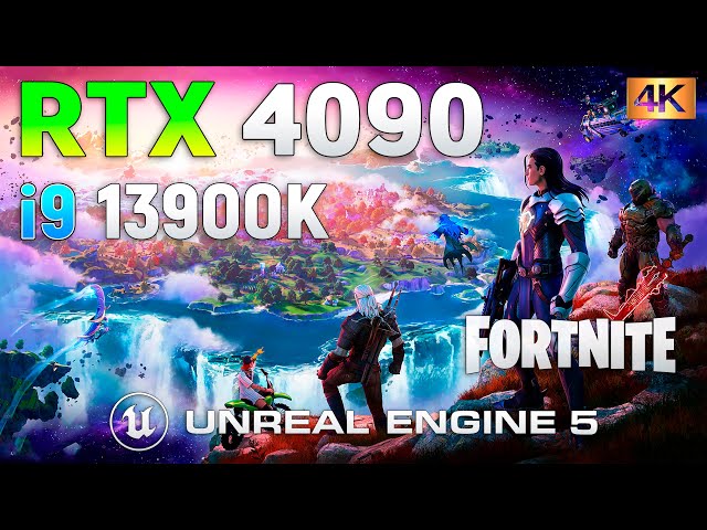 Image Fortnite on Unreal Engine 5 - RTX 4090 l 4K