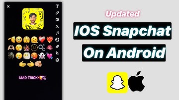 iOS Emojis On Snapchat Android without Zfont | iOS Snapchat