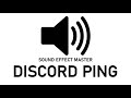 DISCORD PING Sound Effect Discord Notification 
