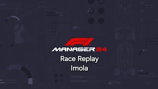 F1 Manager 24 Race Replay Imola No Commentary