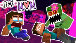 Download lagu Poor Herobrine Life - BAD Mother - SAD Story - Animation