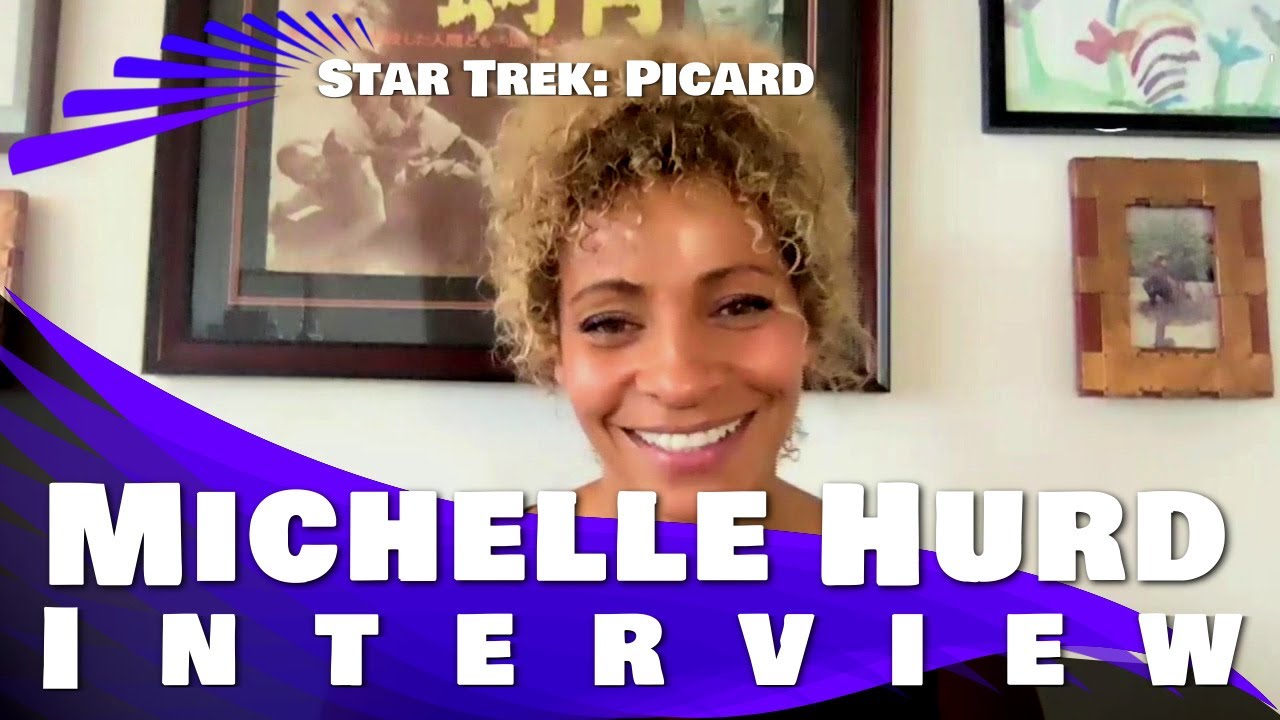 STAR TREK:PICARD - MICHELLE HURD INTERVIEW ( 2020)