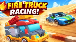 Baby Bus Goes on an AMAZING Racing Adventure