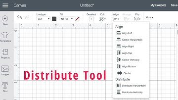 Cricut Design Space - Distribute