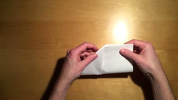 ASMR Paper plane folding (HD)
