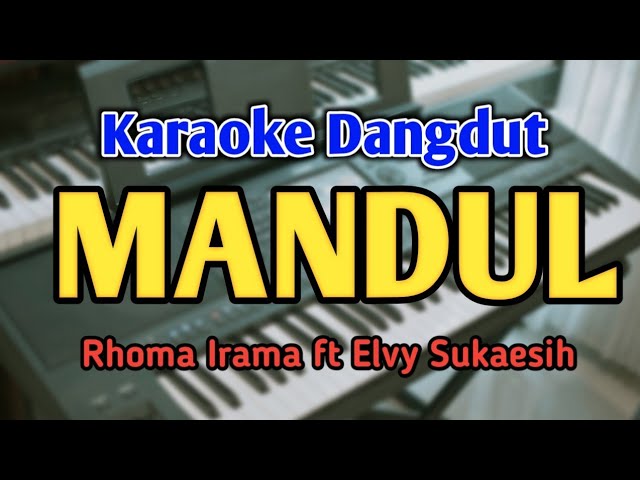 MANDUL - KARAOKE || DUET || Rhoma Irama ft Elvy Sukaesih || Audio HQ || Live Keyboard class=