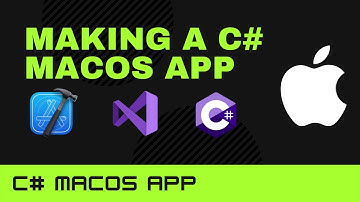 Making a Basic C# MacOS App | C# MacOS App Development