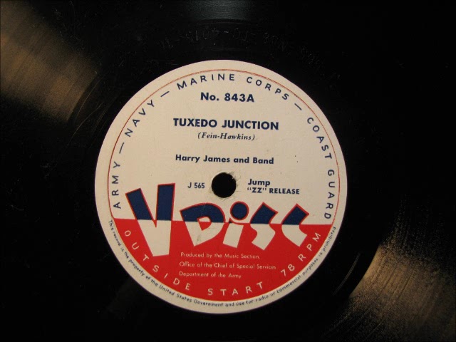 Watch TUXEDO JUNCTION pt 1 & 2 by Harry James on V Disc 843 1948 on YouTube Watch TUXEDO JUNCTION pt 1 & 2 by Harry James on V Disc 843 1948 on YouTube