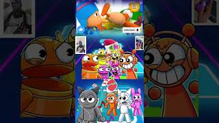 Pj Masks Team Member Tung Nina Pocoya Dance Song Tiles Hop Edm Rush