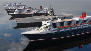 SHIP Length Comparison (3D) *new version*