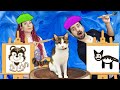 PINTAMOS PESSOAS REAIS E ANIMAIS VIVOS | Gabriel e Shirley 2.0