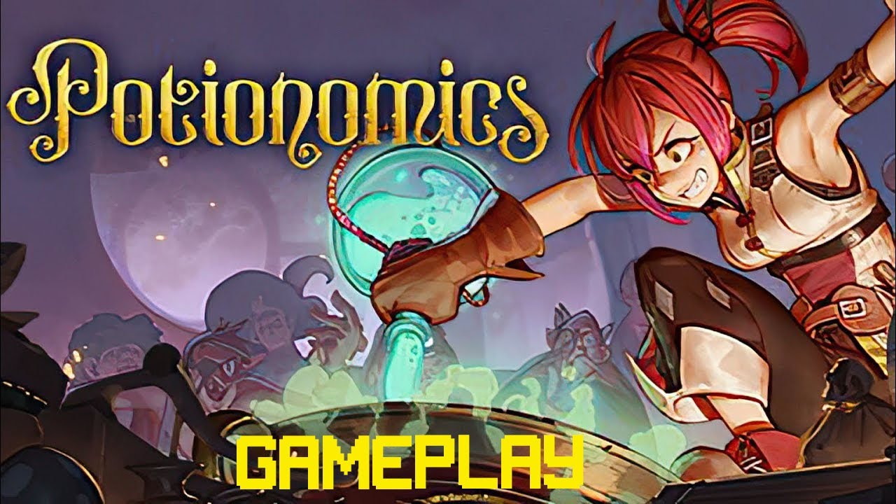 POTIONOMICS - PC Gameplay - Deck Building Potion Game