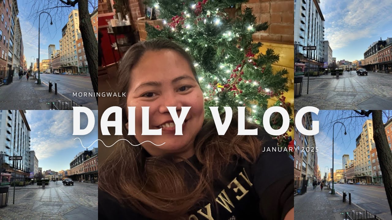 Hiyie gorgeous people | another day another morning walk | Pinay in The Bronx 