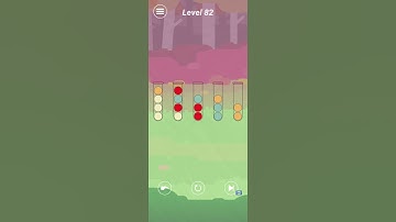 Ball Sort Puzzle Easy Level 82 gameplay (iOS Android)