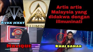 Artis Artis Malaysia Yang Didakwa Dengan Illmuninati Youtube