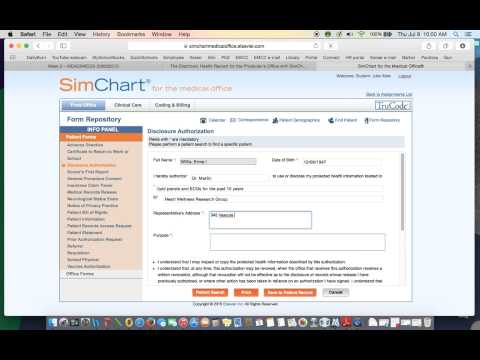 Sim Chart Example