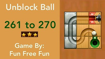 Unblock Ball - Block Puzzle (Level 261 to 270)