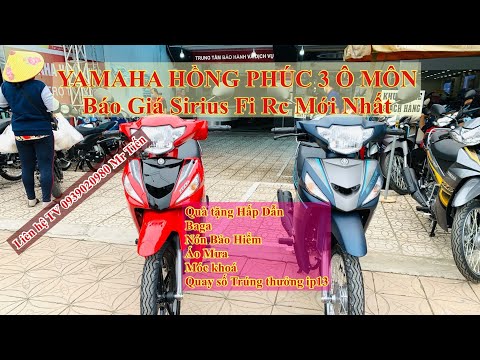 Video Báo Giá Yamaha Sirius Fi Rc màu Mới 2023 tại Hồng Phúc... - youtube