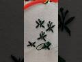 Butterfly bow hand embroidery #shorts #bow #chhanda hand stitch
