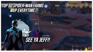 Top 50 Spider-Man Farms Mvp Every Game Marvel Rivals Season 4