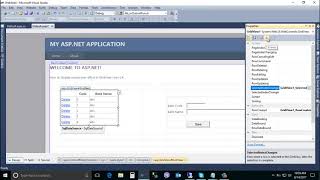 How to delete row in Gridview using C#
