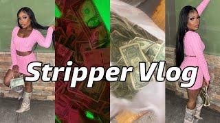 STRIPPER VLOG: I DIDNT GET HOME UNTIL 7AM‼️‼️| #money #motivation #vlog #strippervlog