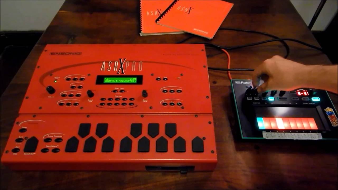 Ensoniq ASRXpro + Roland TB3 - (Microesfera Live Demo) 2016 HD