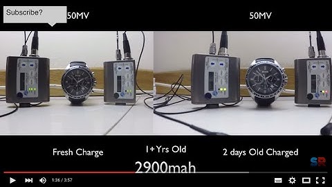 Lectrosonics SMQV + SMV Transmitter Battery Test