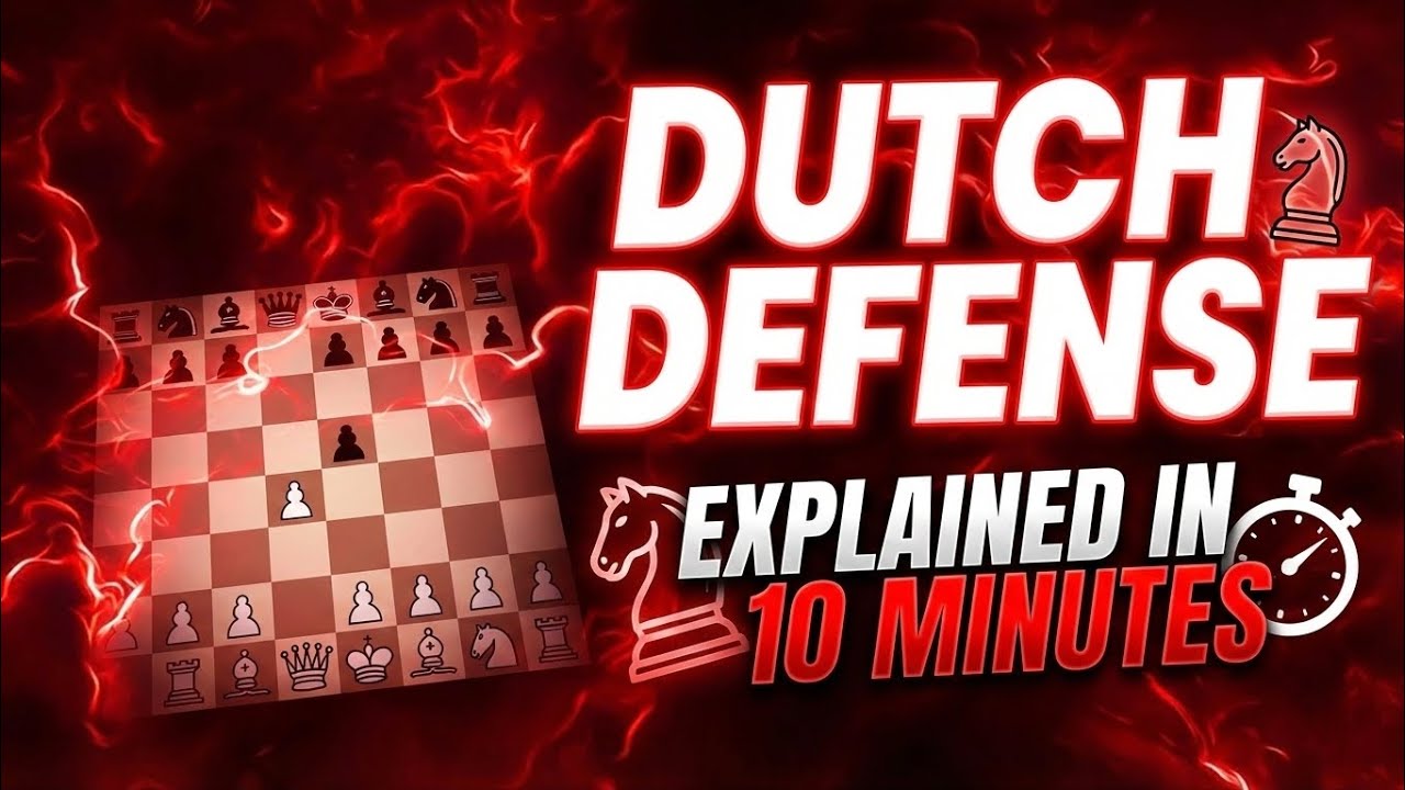 Dutch Defense Explained in 10 Minutes