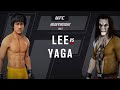Bruce Lee vs. Baba Yaga (EA sports UFC 3)