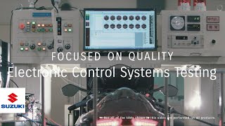 Electronic Control Systems Testing  |  Electronic Control Systems Testing  |  Suzuki