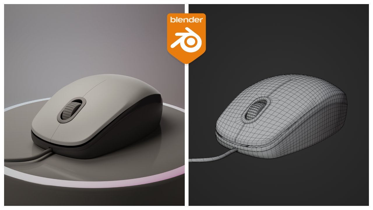 Blender Timelapse – Modeling a Computer Mouse (Part-1) - YouTube
