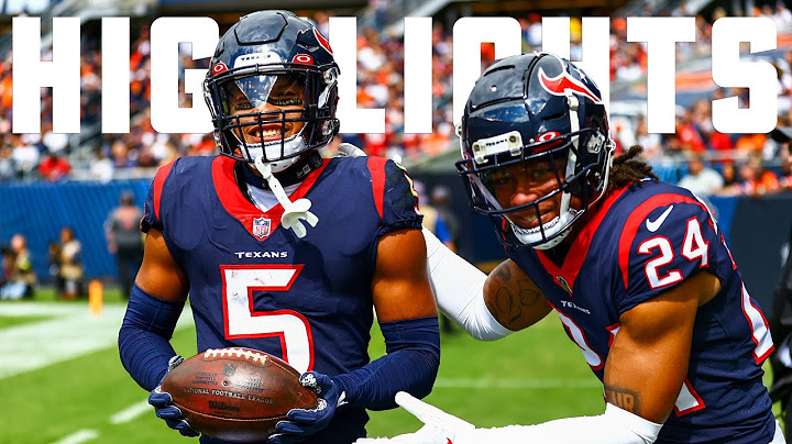 Houston Texans vs. Chicago Bears, Week 3 highlights 🎥