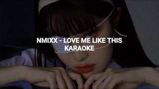 NMIXX (엔믹스) - 'Love Me Like This' KARAOKE with Easy Lyrics Resimi