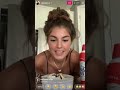 Darianka Sanchez 7/31/20 Instagram live