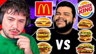 BurgerKing vs MC Donalds | Qual o melhor? - React