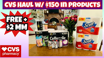 CVS HAUL/ some great deals this week/ stock up on paper products 😍/ Learn CVS Couponing