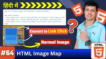 Ep. 64 || HTML Image Map Tutorial | Make Any Part of Image Clickable | HTML Image Map Guide