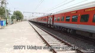 20971 Udaipur Shalimar express