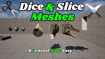 How to Slice Any Mesh Easily in Unreal Engine, and It WORKED.