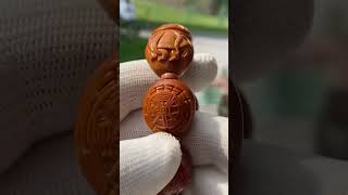 Olive Nut Carving Four Phase Eight Trigrams Hand String Cultural Heritage Nut Carving