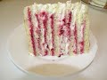Невероятно нежный и безумно вкусный торт - МОЛОЧНАЯ ДЕВОЧКА с малиной и красной смородиной!!!