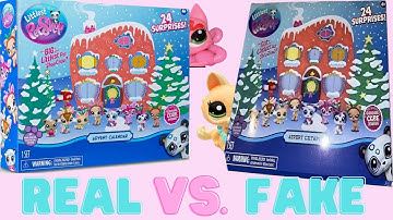 Unboxing the Real or Fake 2024 LPS Advent Calendar: Authentic Gen 7 Mystery Figures