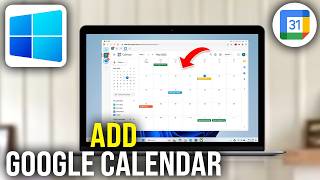 How To Add Google Calendar To Desktop In Windows 11 or 10