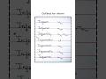Imp. Steno outlines | SSC 2026 #stenographer #ssc #dictation #shorthand #trendingsong #shorts